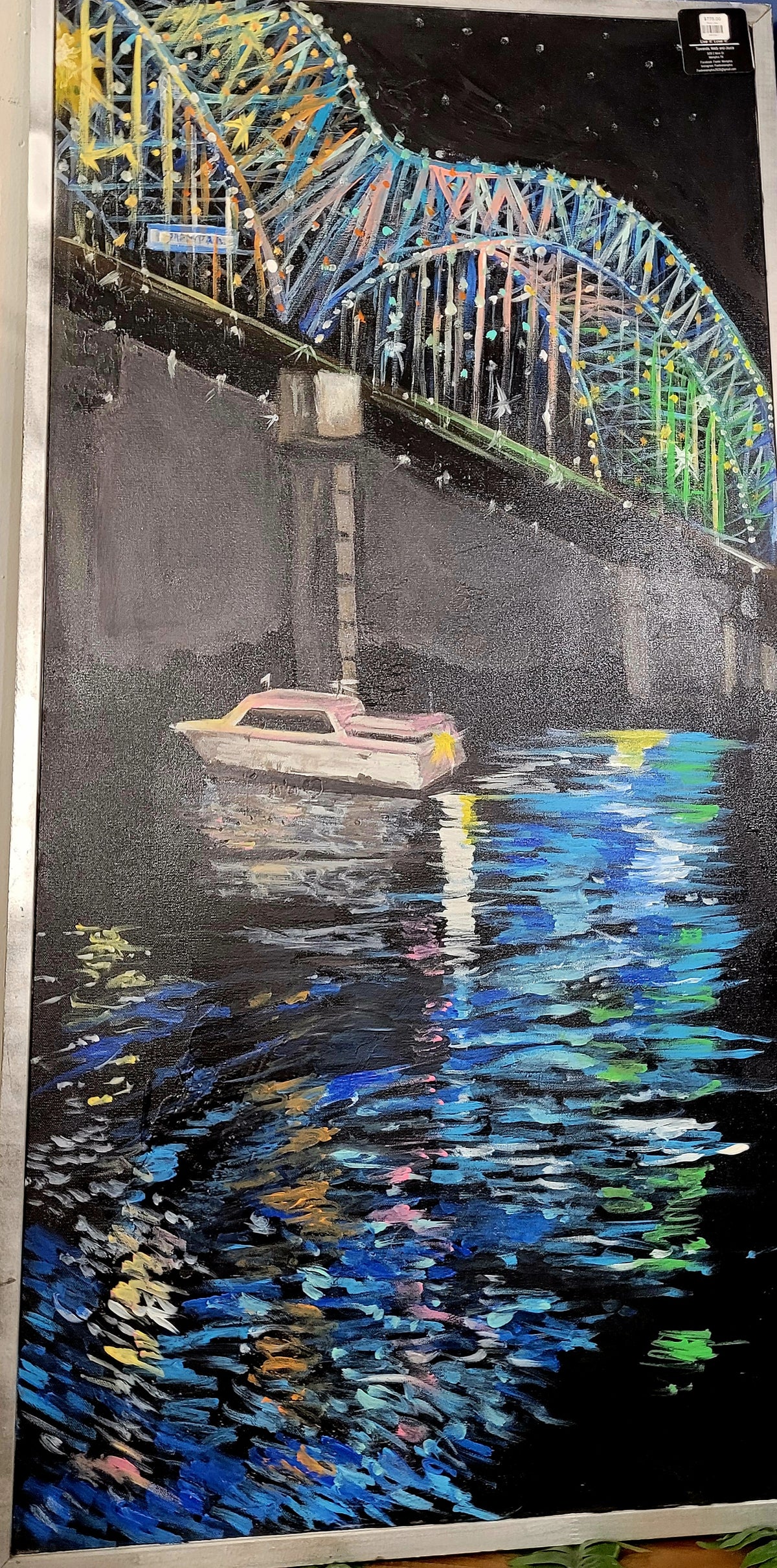 "River Lites" Original- Judy Vandergrift