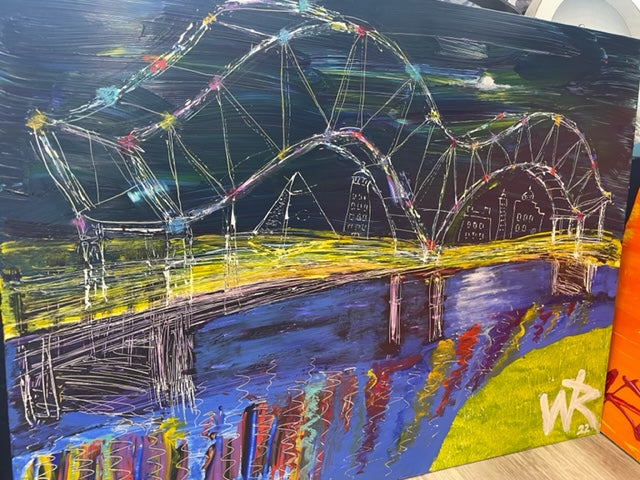 "Memphis Moon Tonight" Original by Wayne Russell