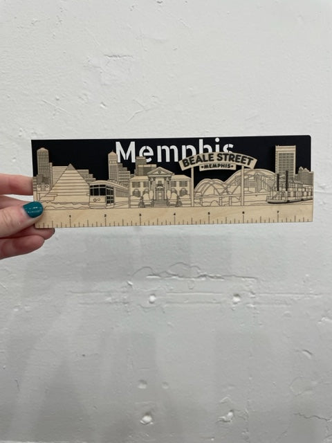 Memphis Skyline Ruler