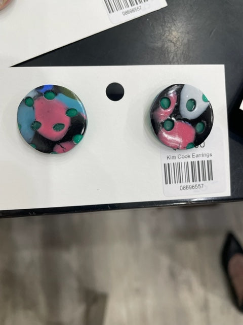 Medium Disc Earrings by Kim Cook