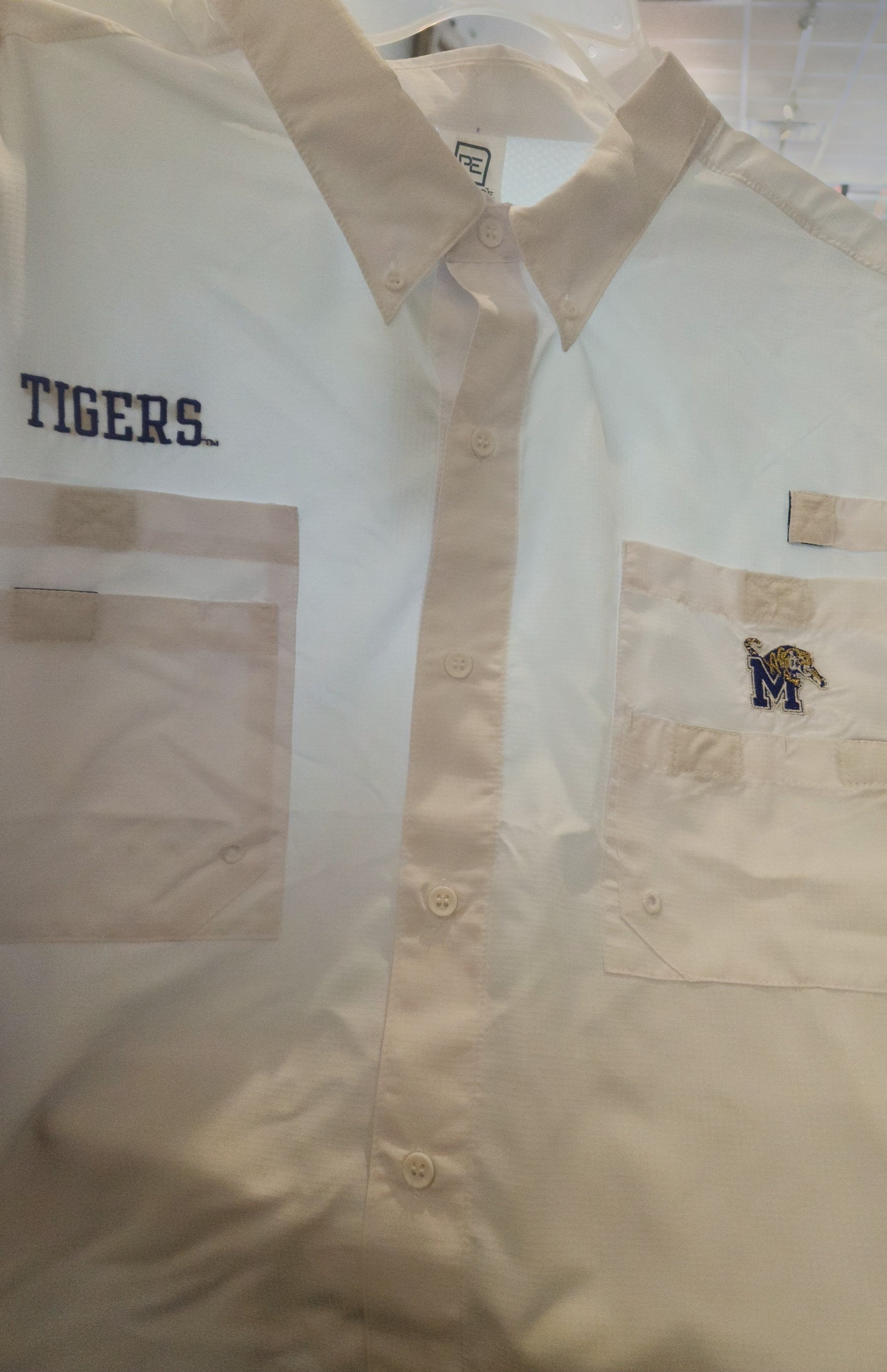 Button Down Tiger Shirt