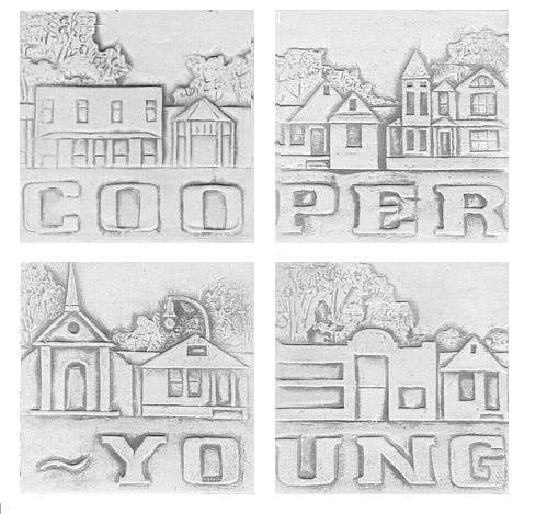 Cooper Young Drink Coasters