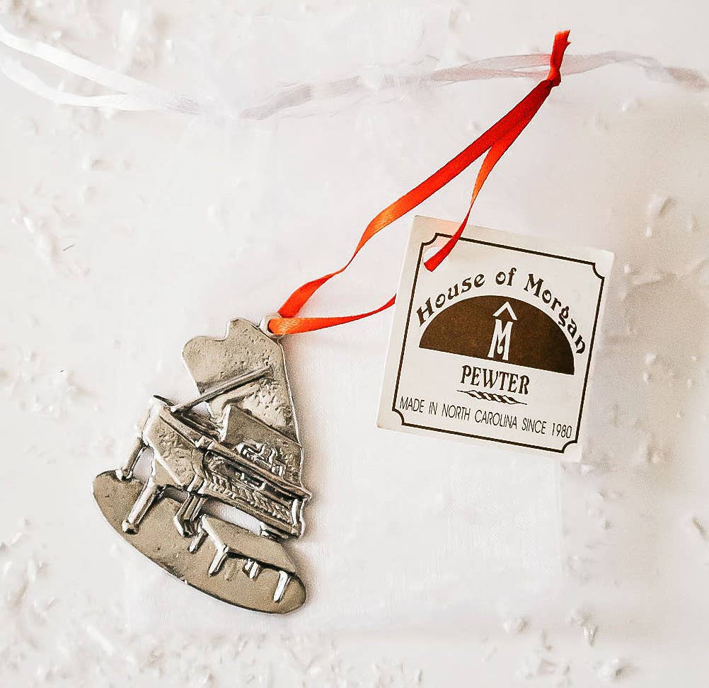 Handmade Music Christmas Ornament - Piano