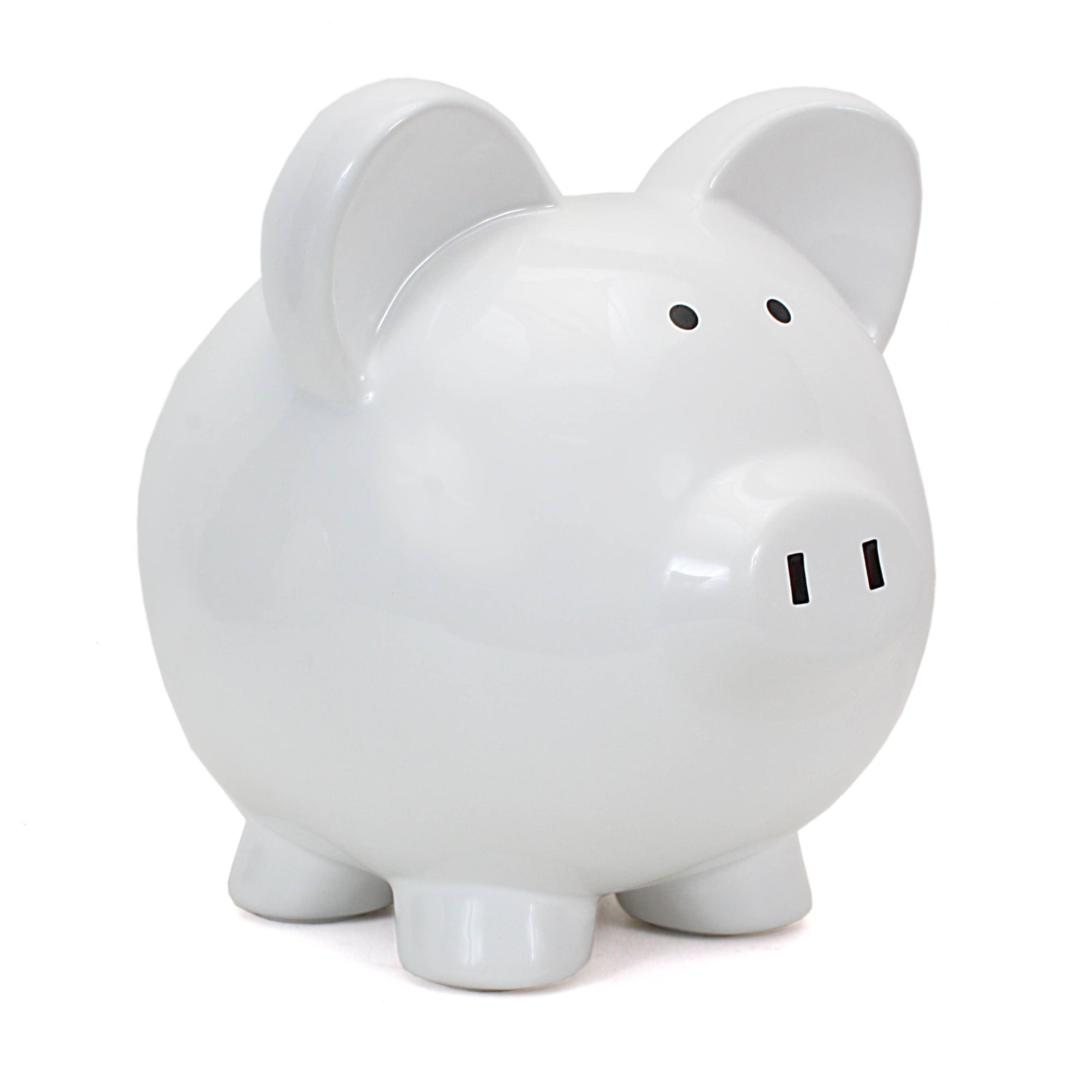 White Big Ear Pig BANKS