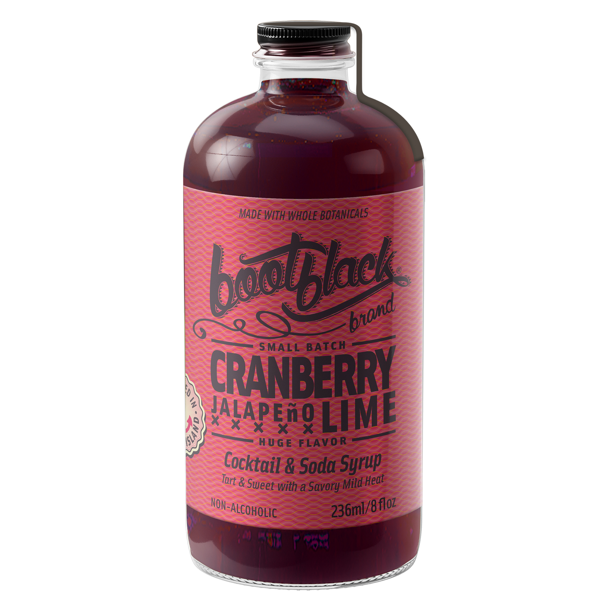 Cranberry Jalapeno Lime - Cocktail Syrup 8oz