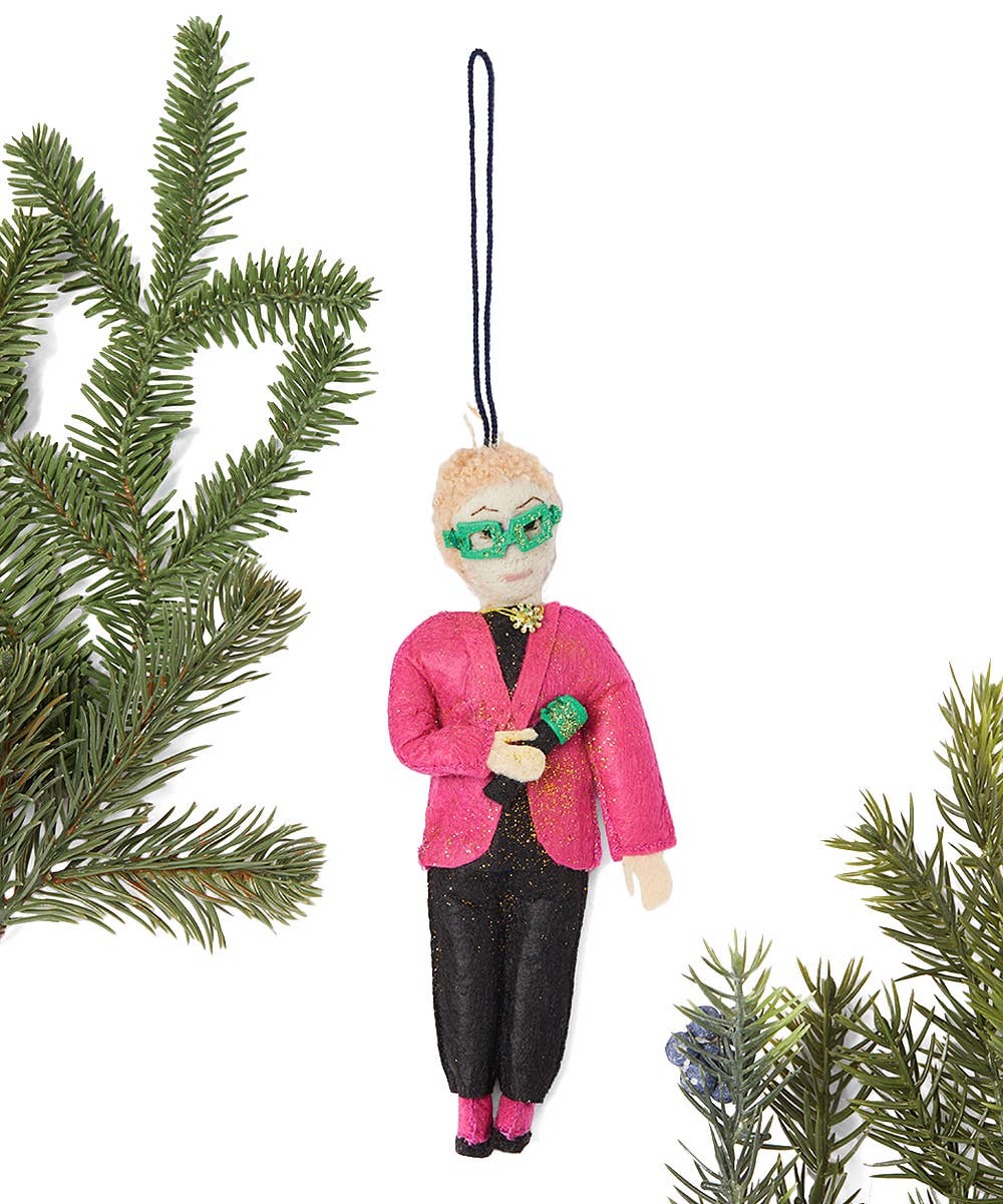 Elton John Ornament