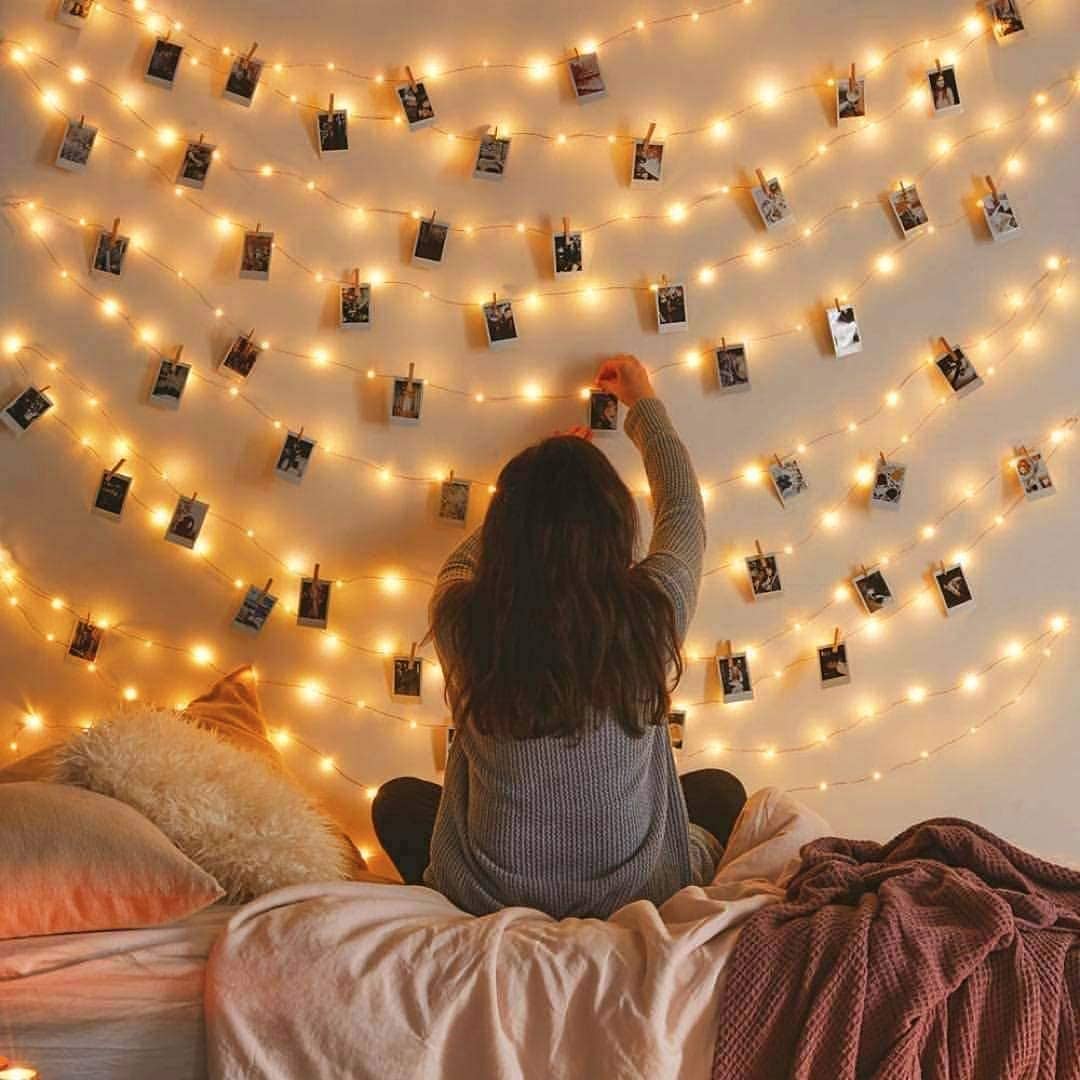 Starry Fairy String Lights Wall Decor