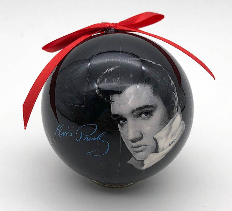 Elvis Ornament  ELVIS (BLACK)