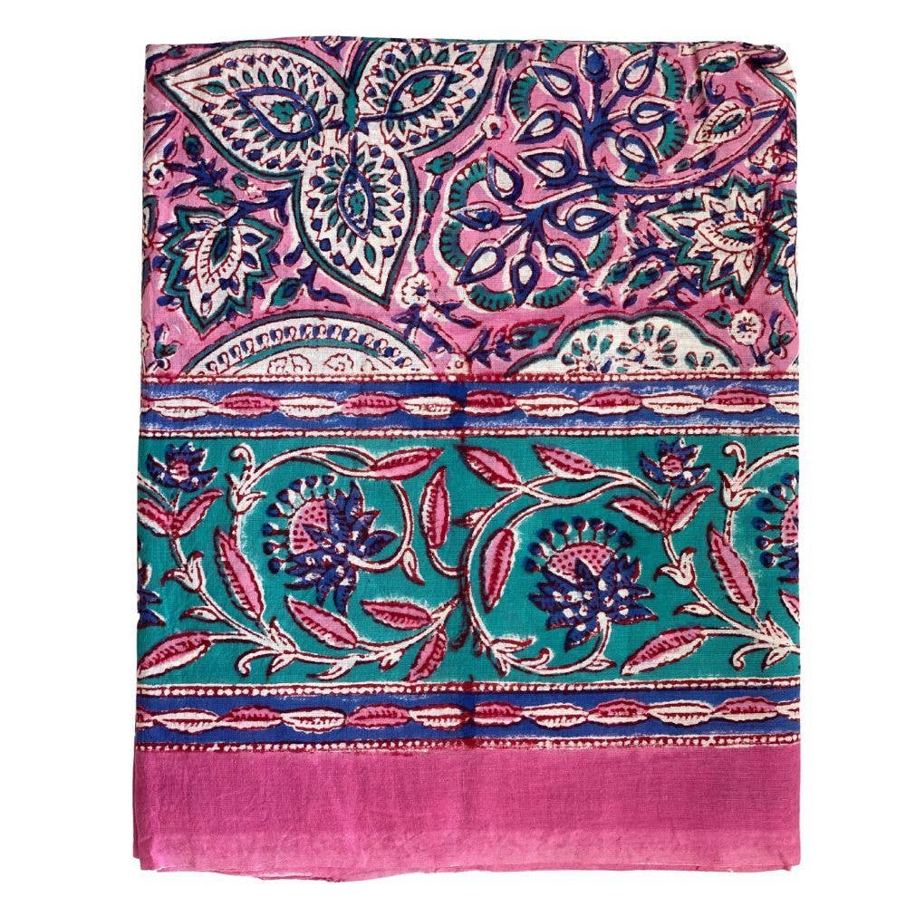 Block Printed Indian Sarong