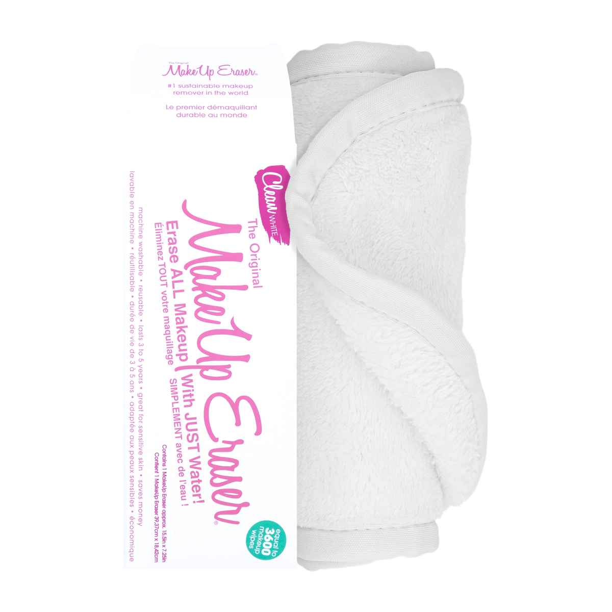 Clean White MakeUp Eraser