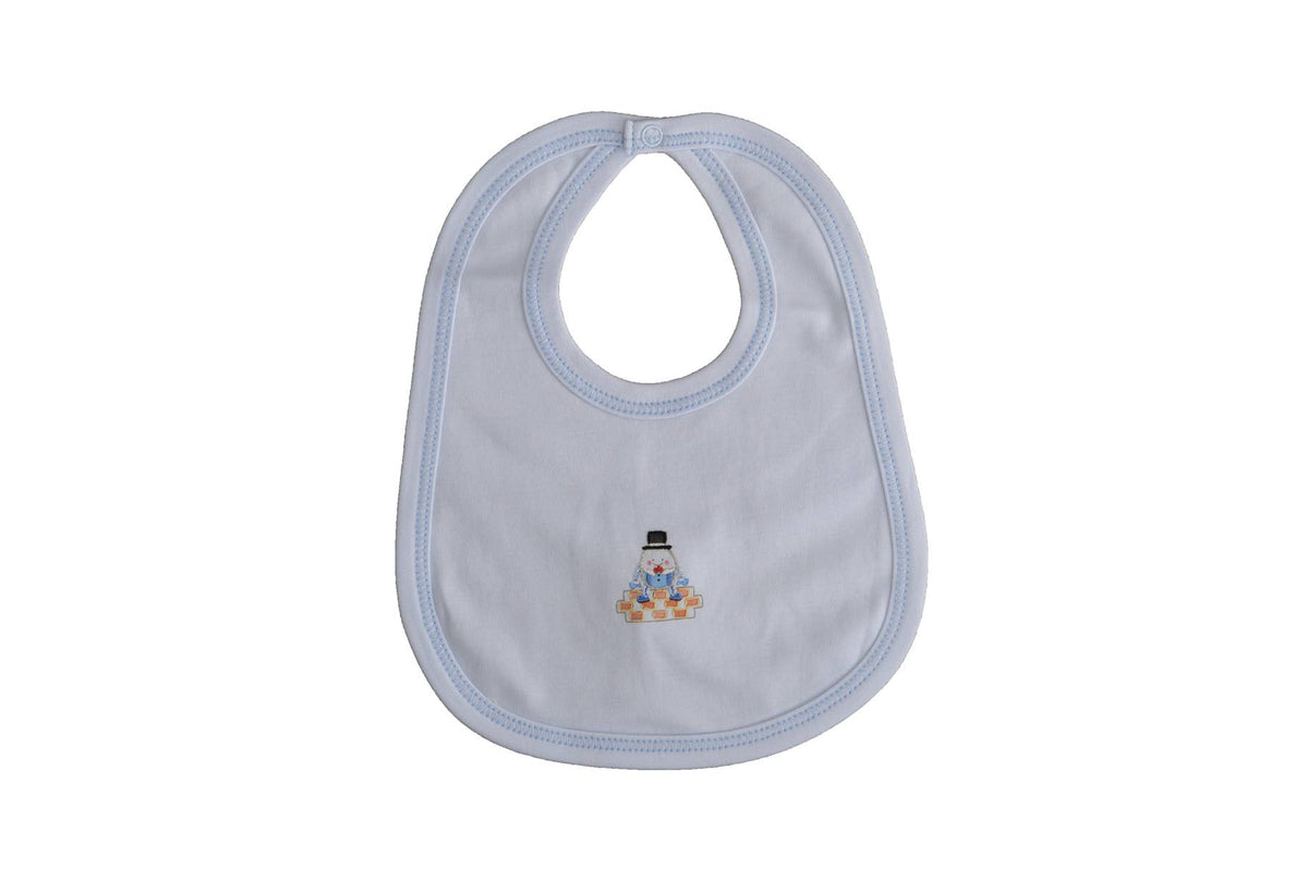 Baby Boy's Blue Humpty Dumpty Bib