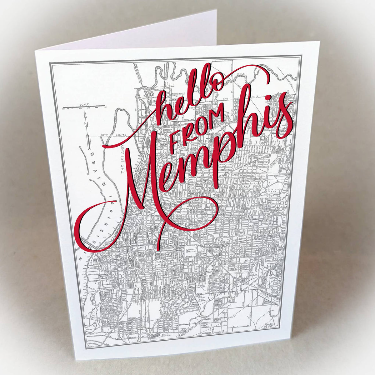 Memphis Greeting Card