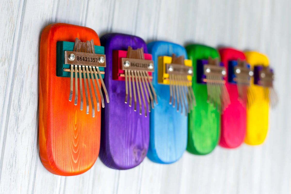 Thumb Piano Color Pine Thumb Piano