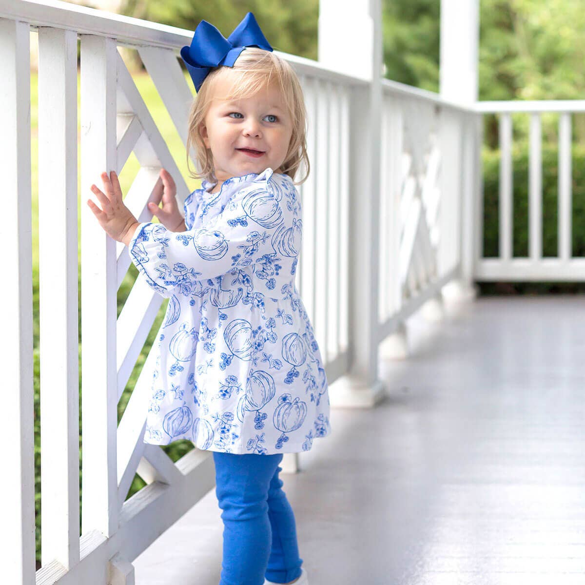 Pumpkin Toile Olivia Legging Set