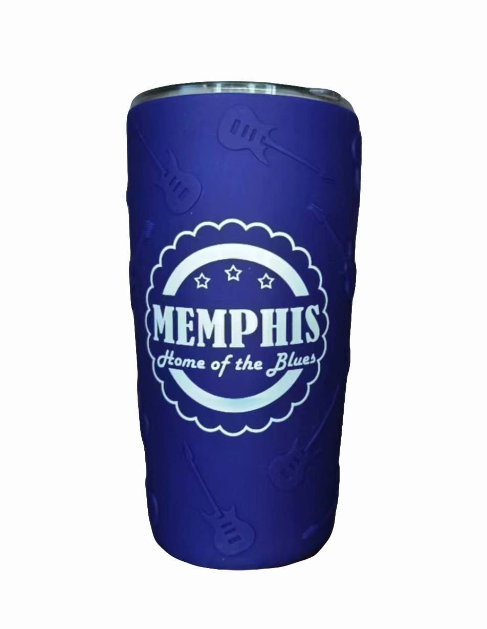 Memphis Stainless Steel Thermos With Silicone Sleeve