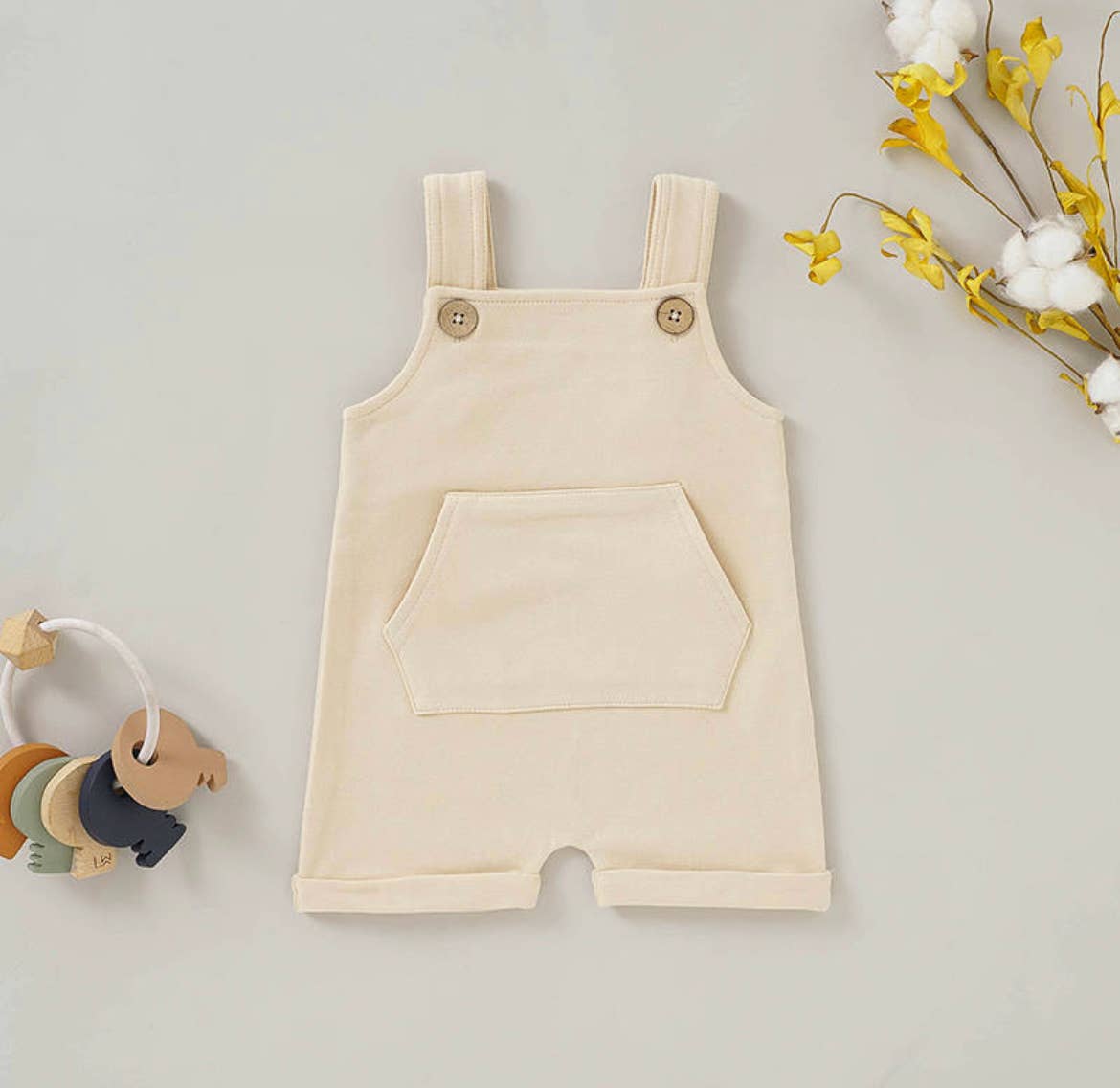 French Terry Overalls - Baby and Toddler