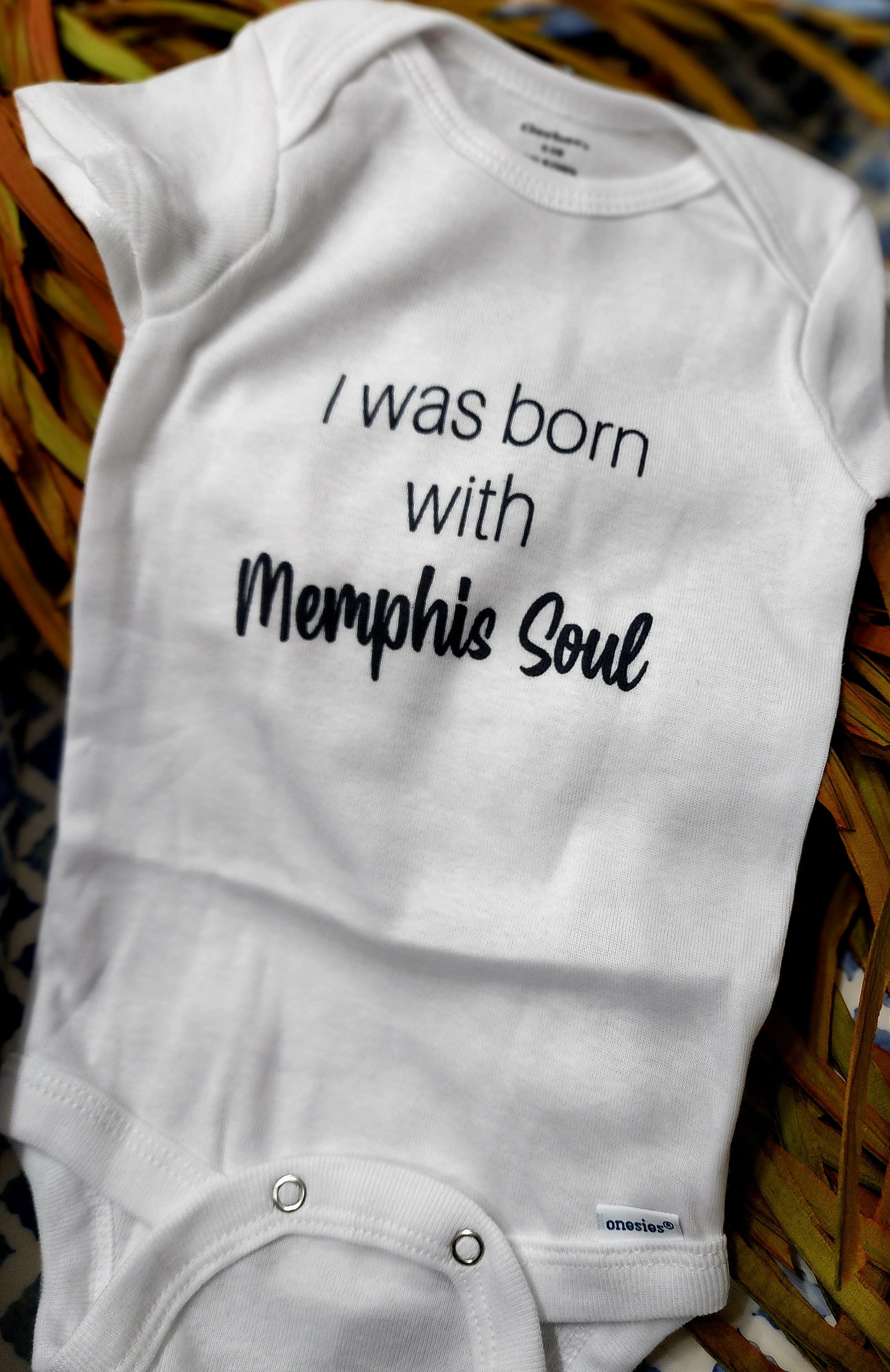 Memphis Soul Baby Onesie