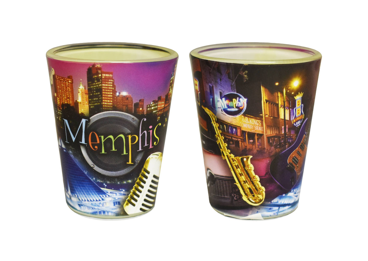 Memphis Shot Glass