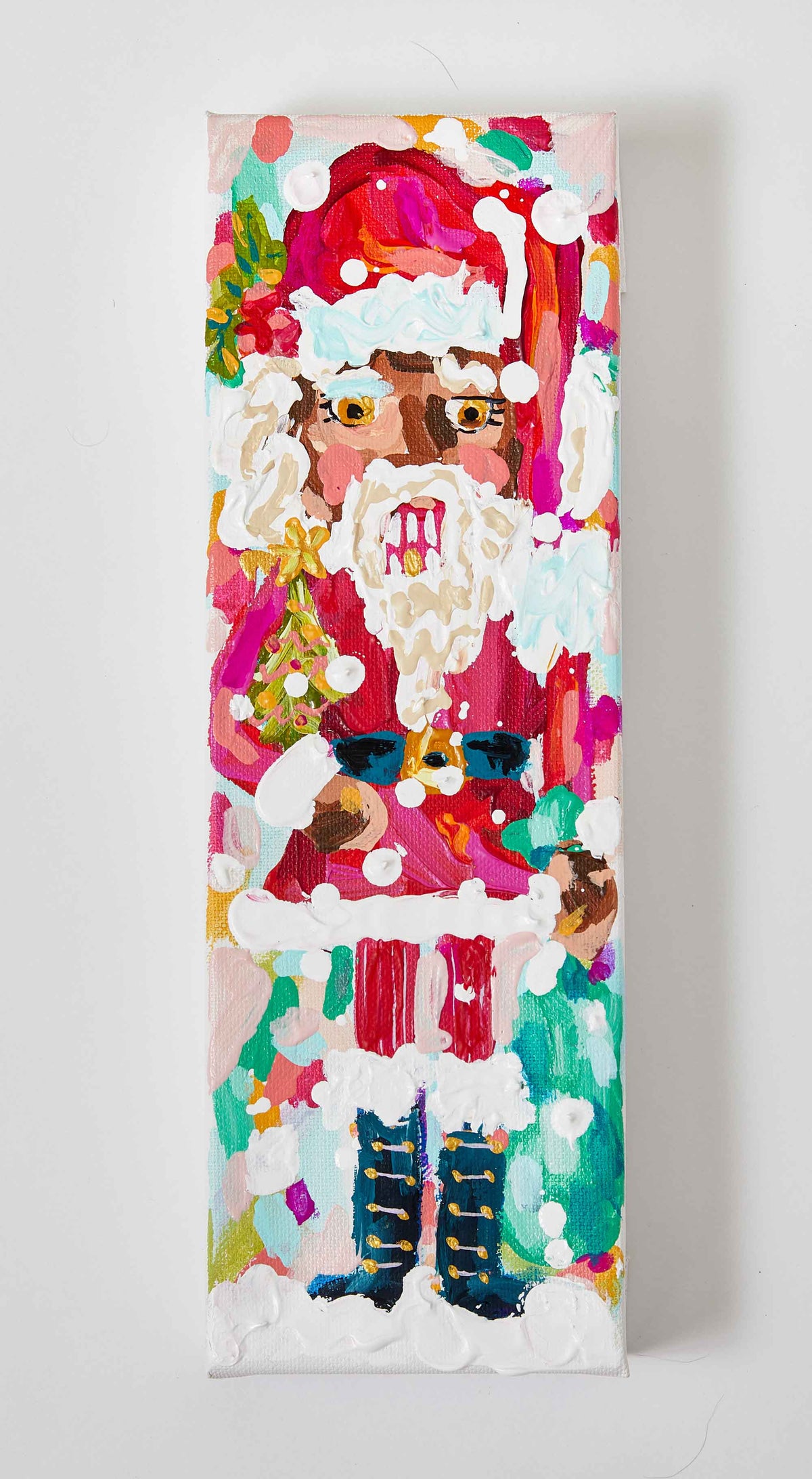 Saint Nick Nutcracker Holiday Art
