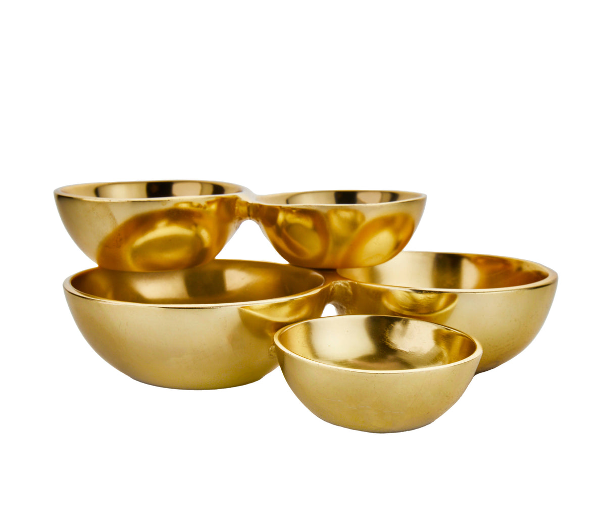 Small Bowl Cluster - Avail in gold tone