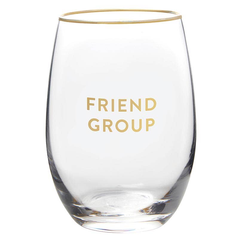 Wine Glass - Friend Group