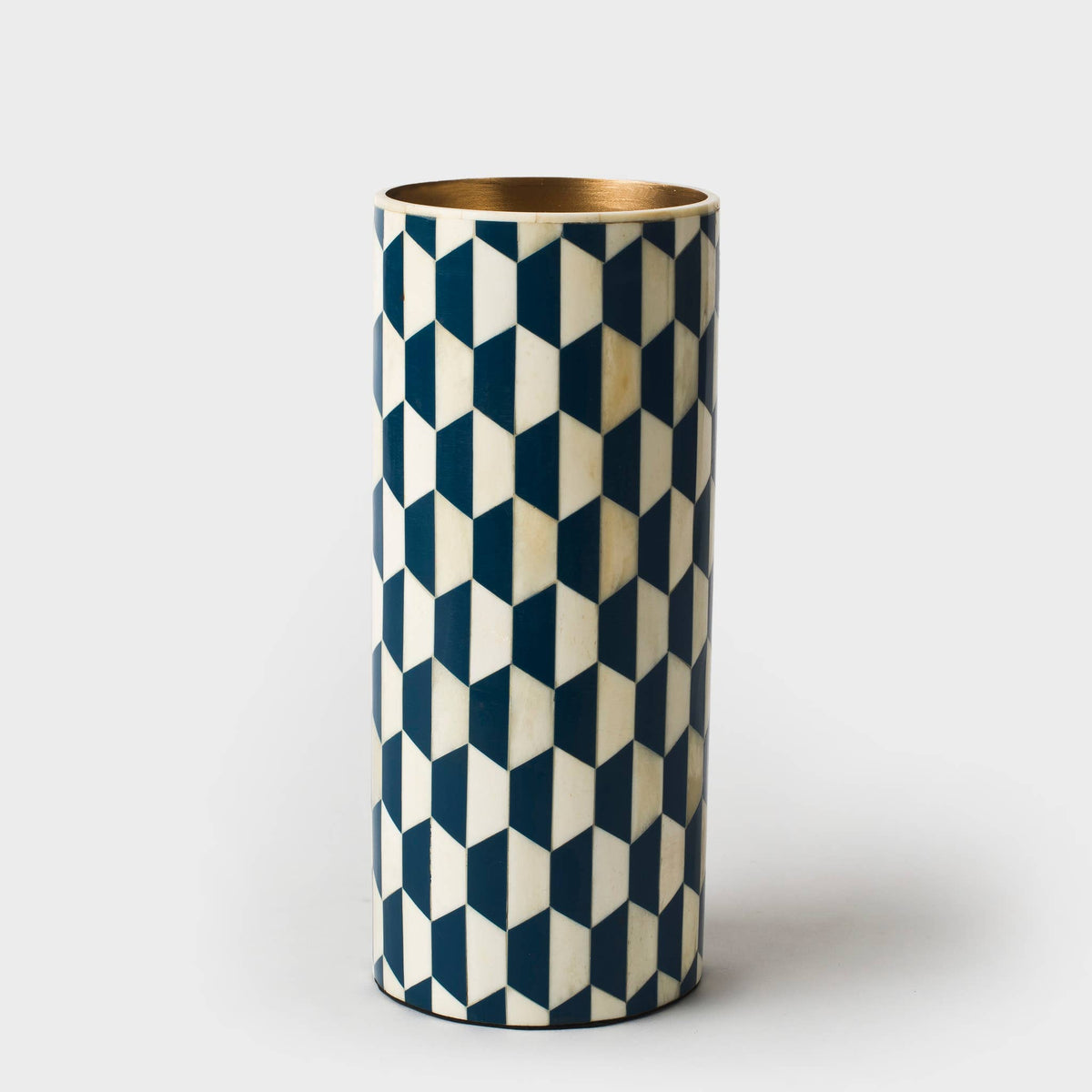Geo Inlay Vase