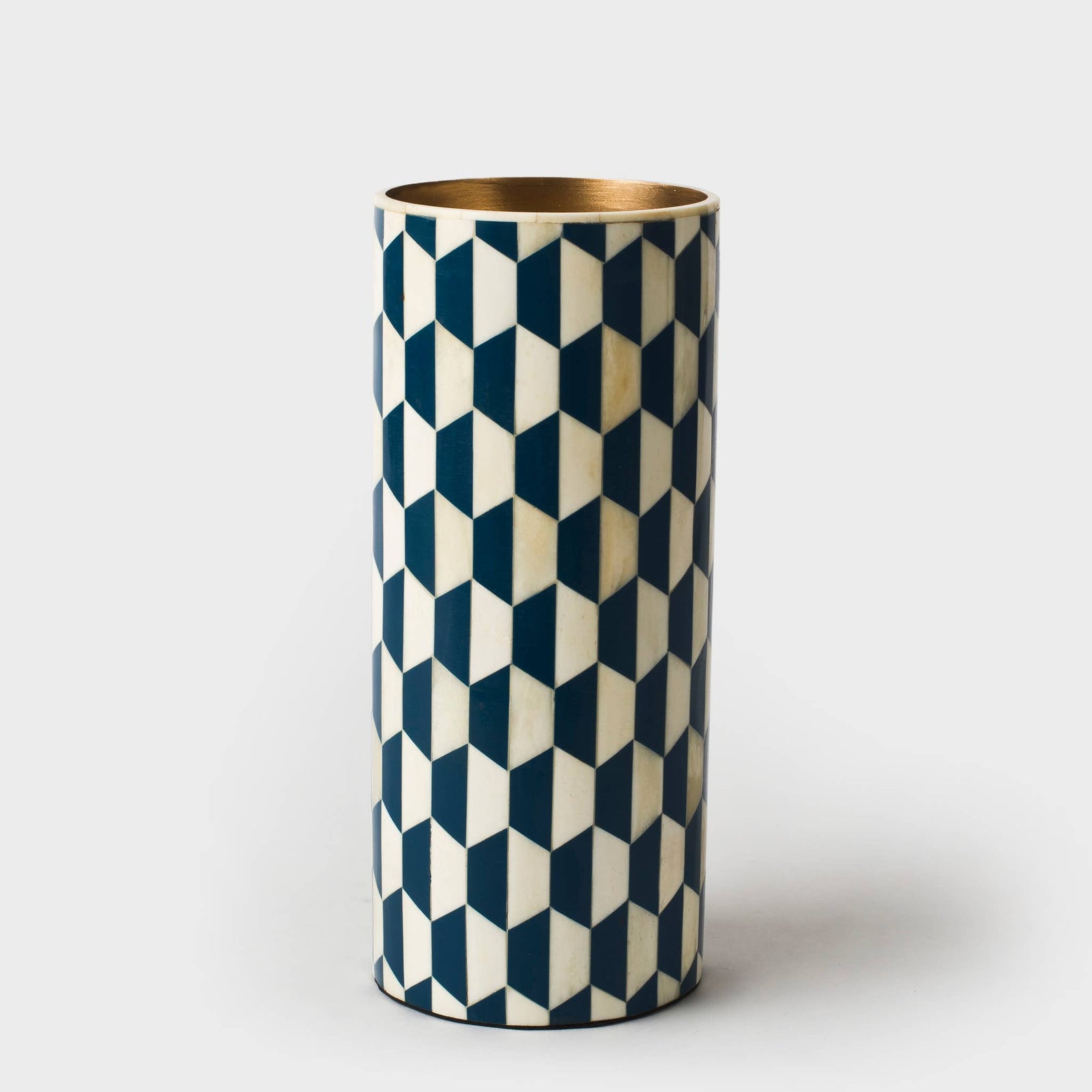 Geo Inlay Vase