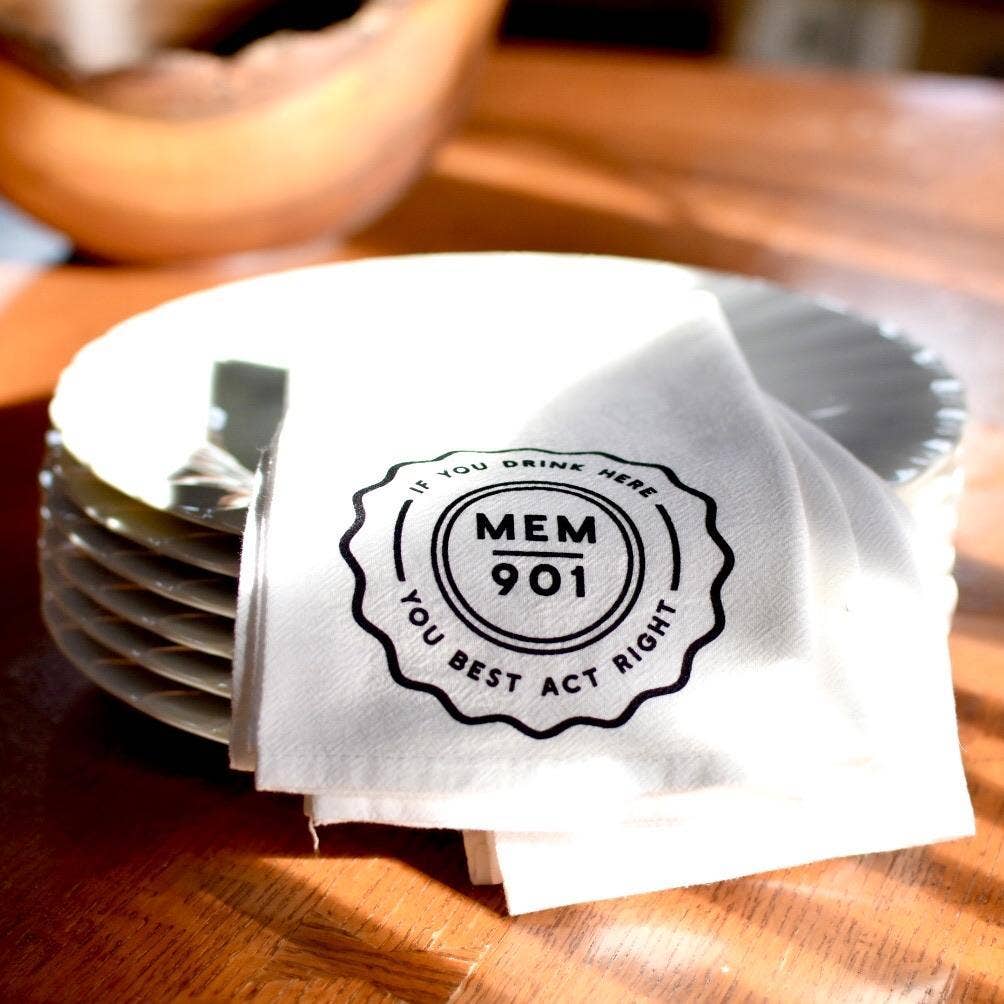 City Collection: The Memphis Dinner Napkin: One Dinner Napkin