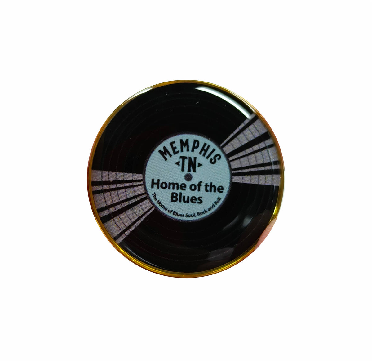 Memphis Pin Blue Record