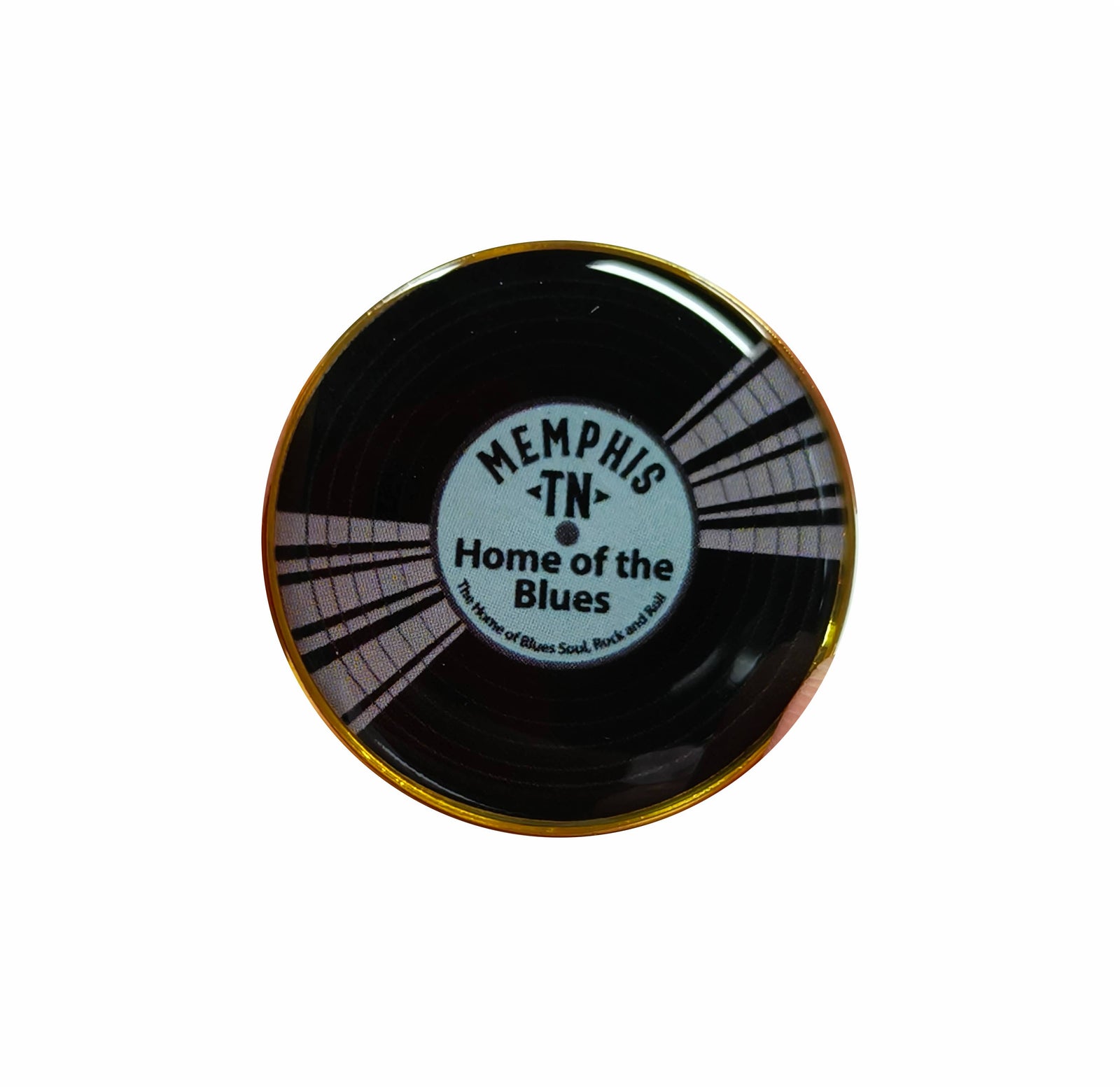 Memphis Pin Blue Record