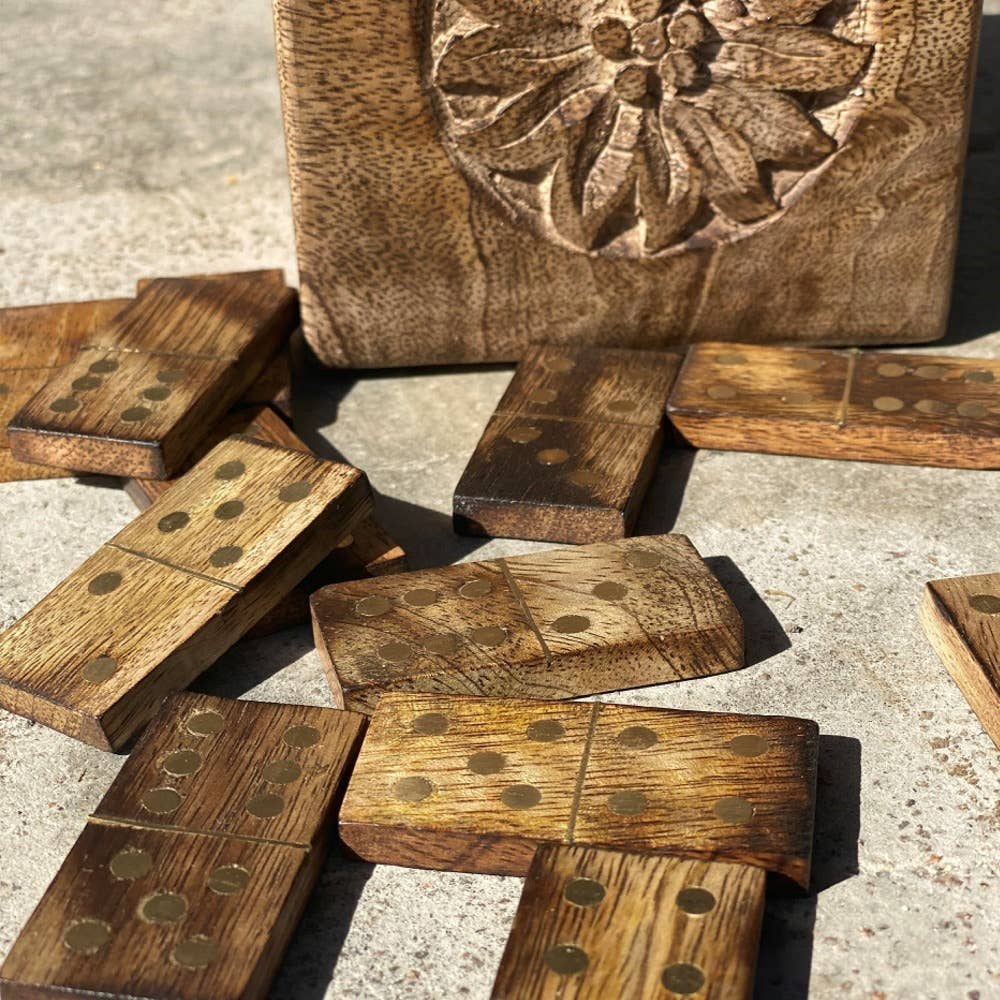 Wooden dominos