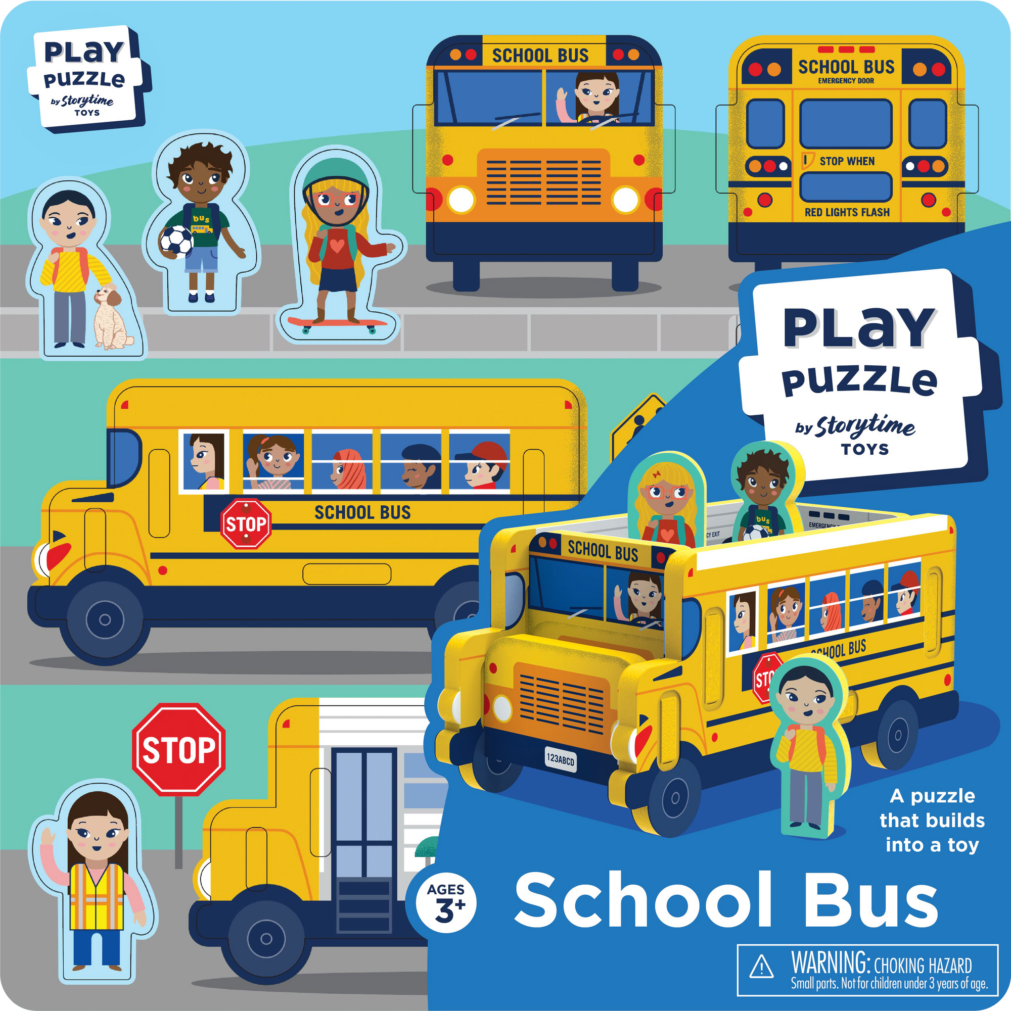 School Bus Play Puzzle