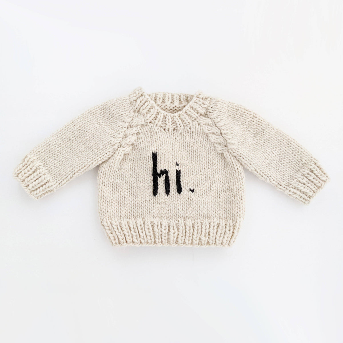 hi. Crew Neck Sweater: 6-12 months