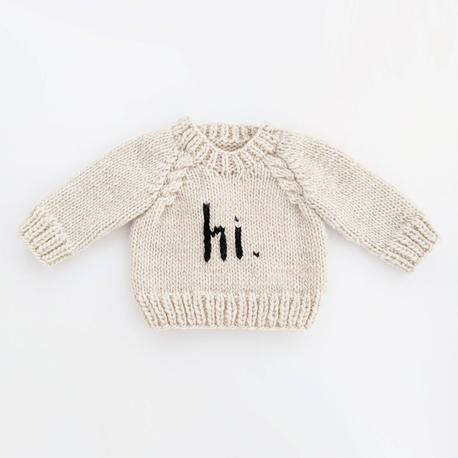 hi. Crew Neck Sweater: 6-12 months