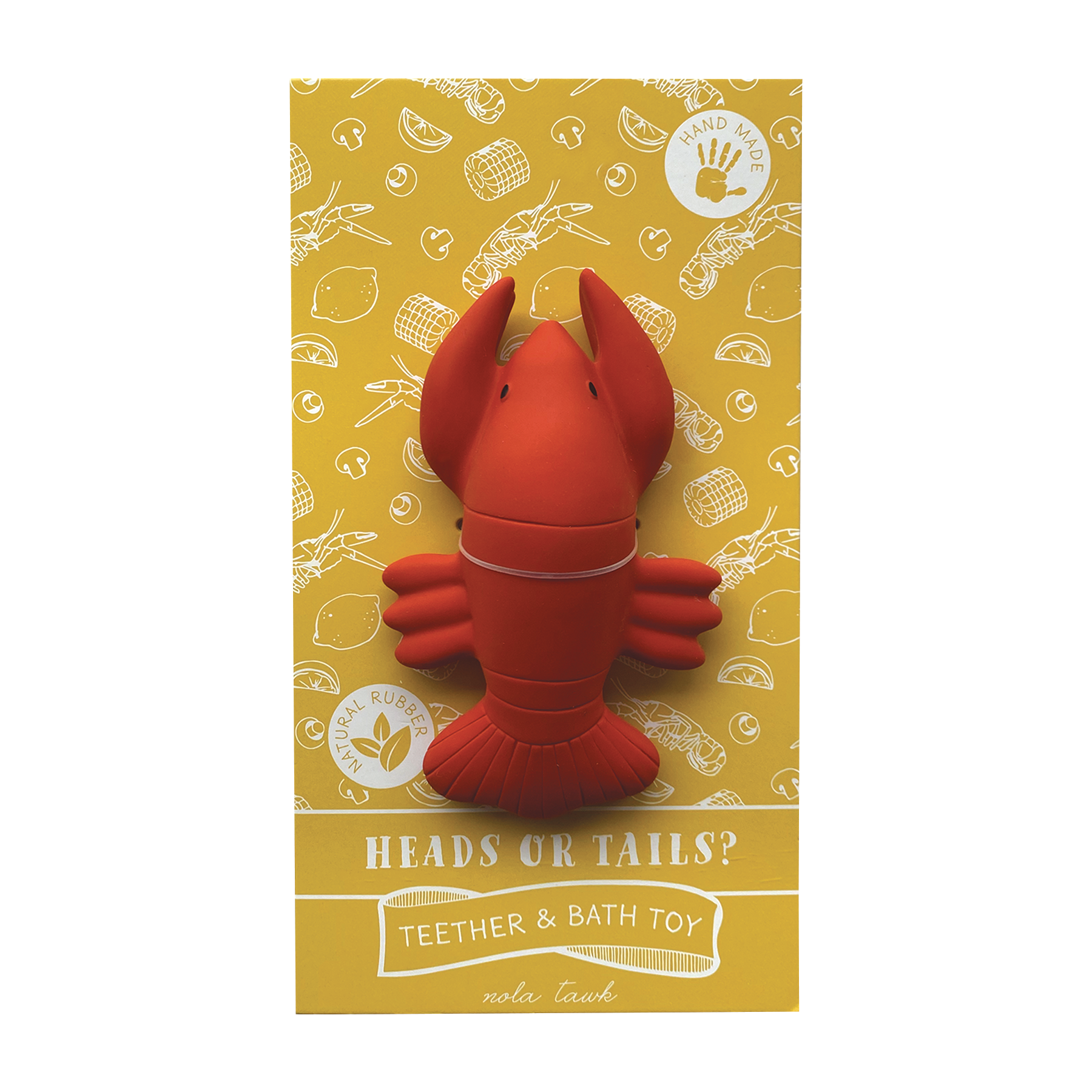 CrawfishTeether & Bath Toy Heads or Tails