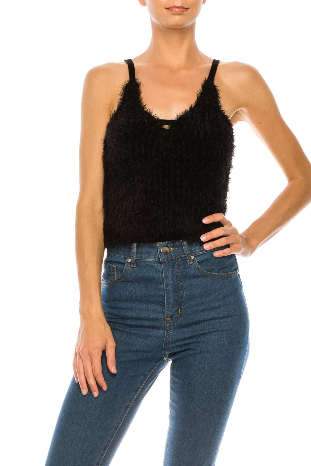 Eyelash Knit Tank