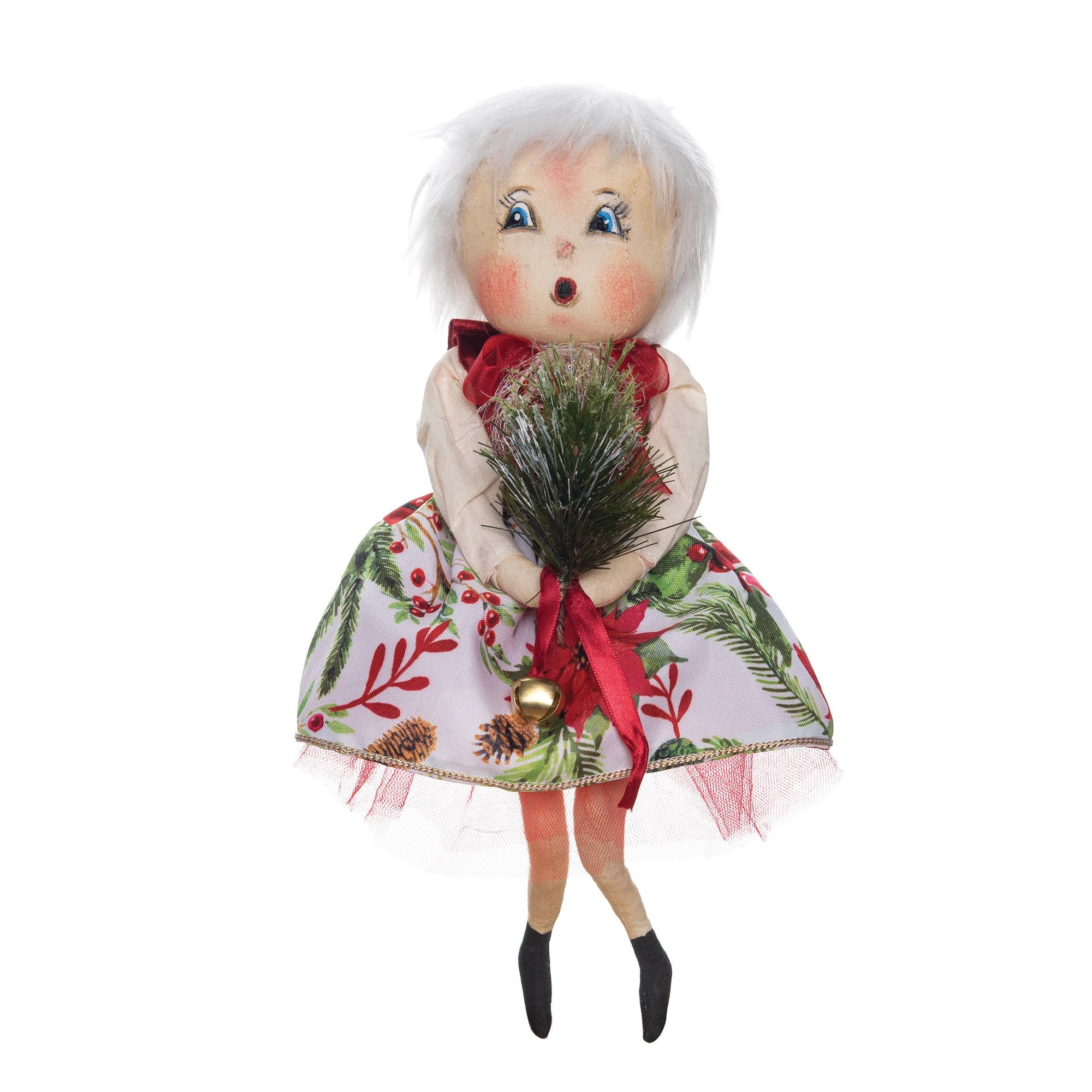 Crystal Winter Joe Spencer Gathered Traditions Art Doll