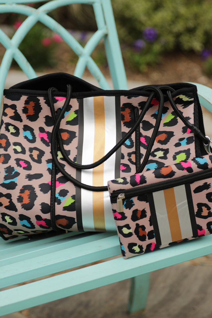 Splash Of Color Neoprene Tote Bag