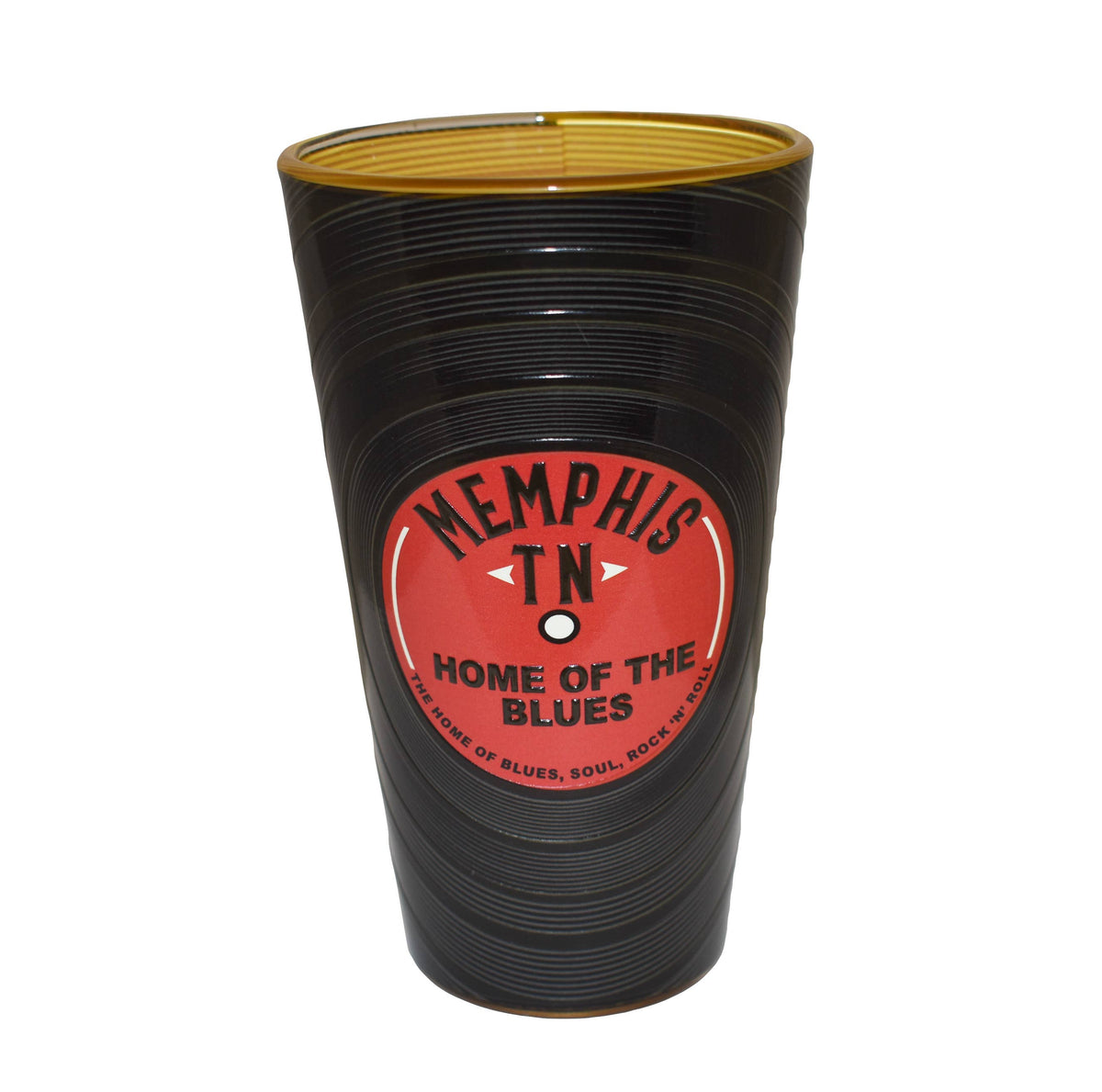 Memphis Pint Glass Embossed Record