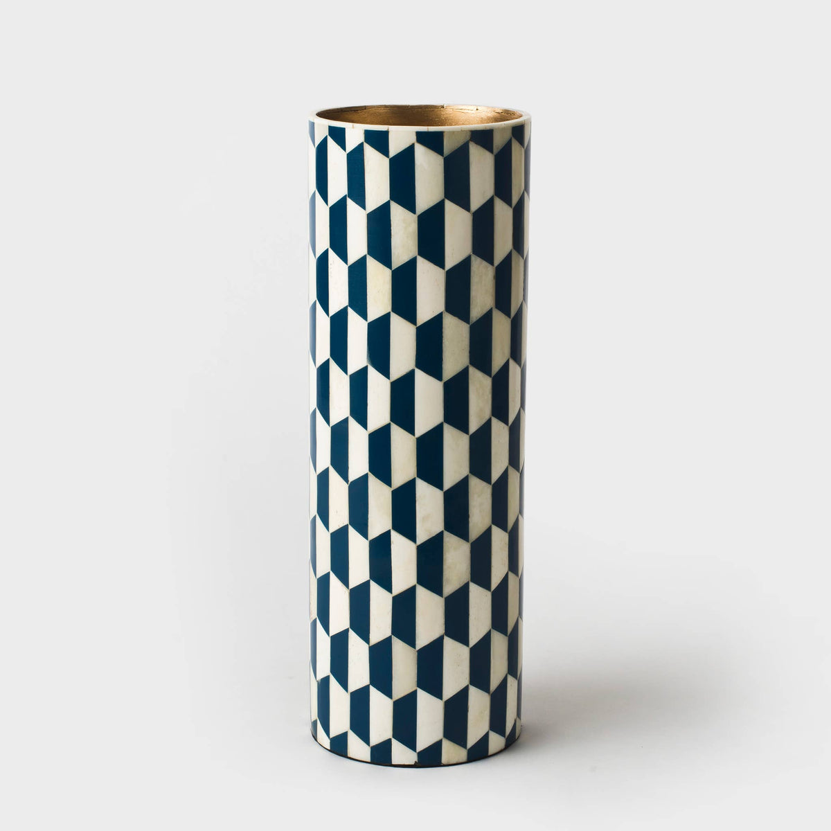 Geo Inlay Vase