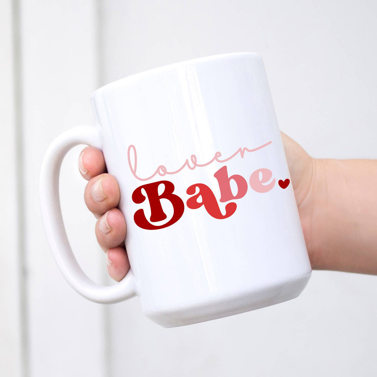 Lover babe Cup, Valentine's Day, Modern Valentine