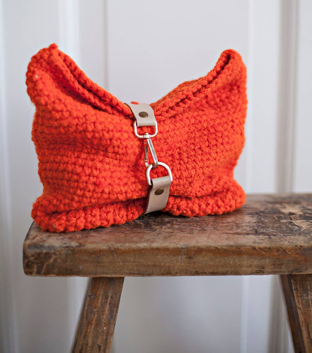 Alicia Wool Small Bag Orange