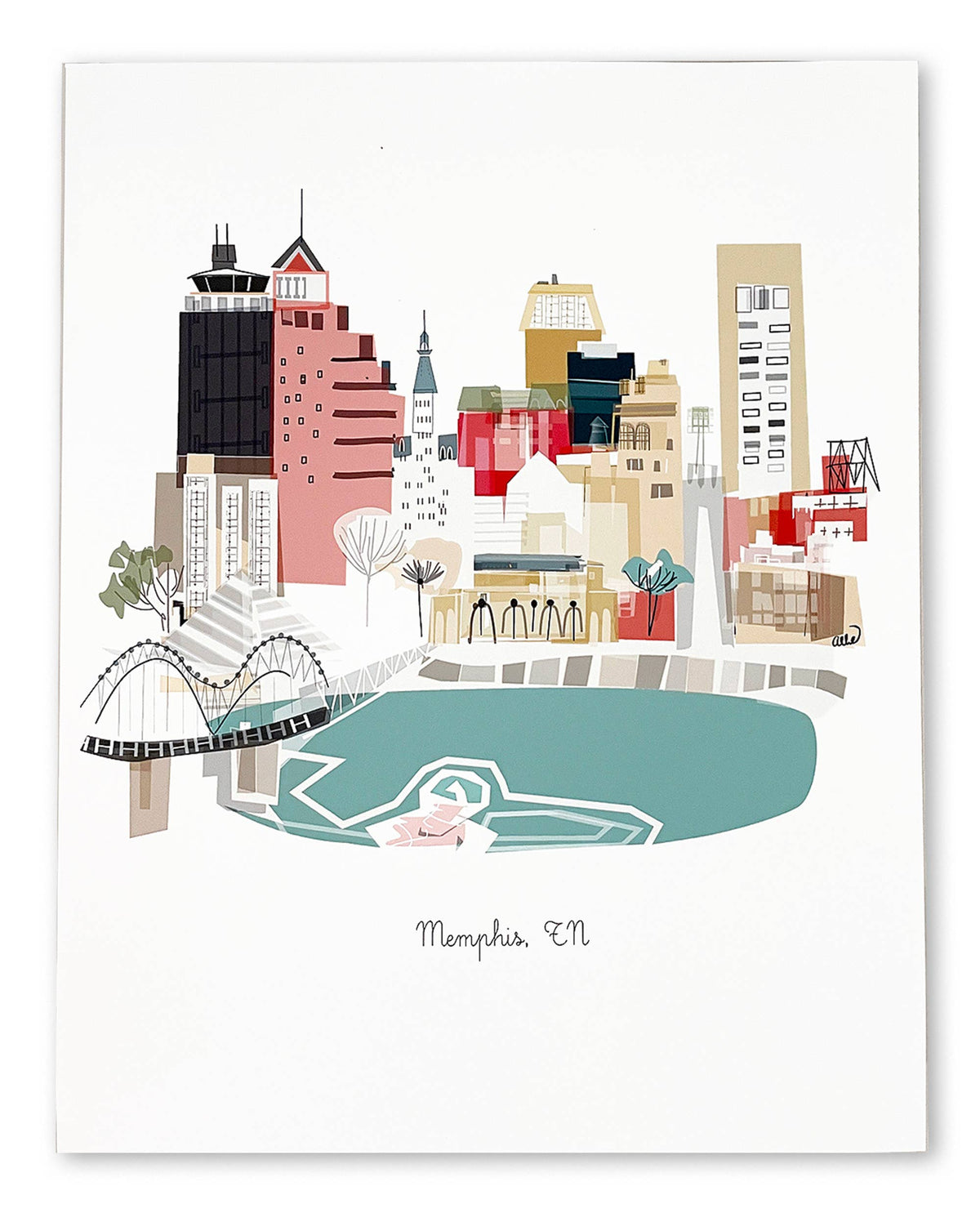 Memphis, TN Print