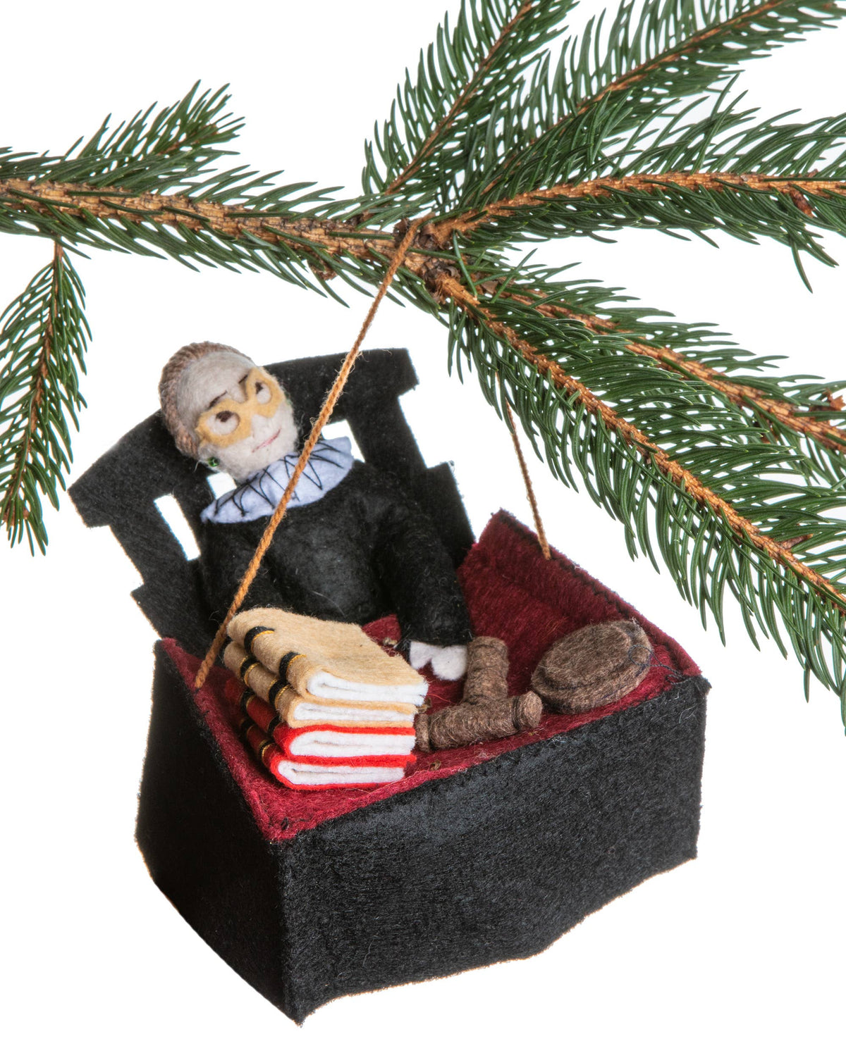 Ruth Bader Ginsburg &amp; Desk
