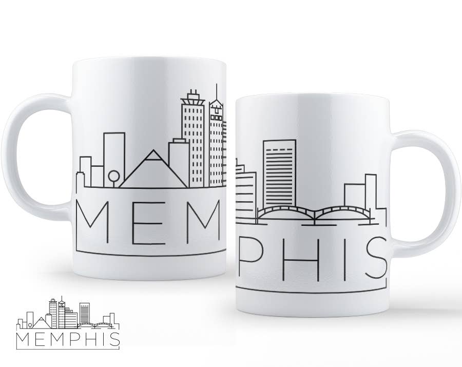 MUG Memphis Skyline Coffee Mug