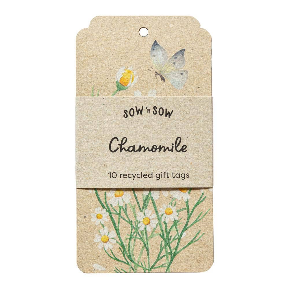 Chamomile Gift Tag - 10 Pack