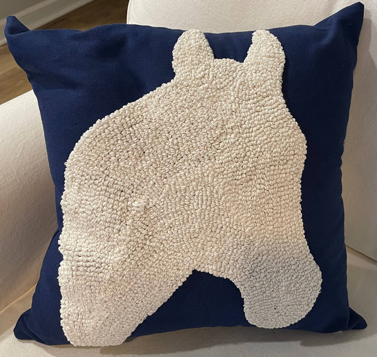 Horse Head Pillow - Kentucky Derby - Horse Racing