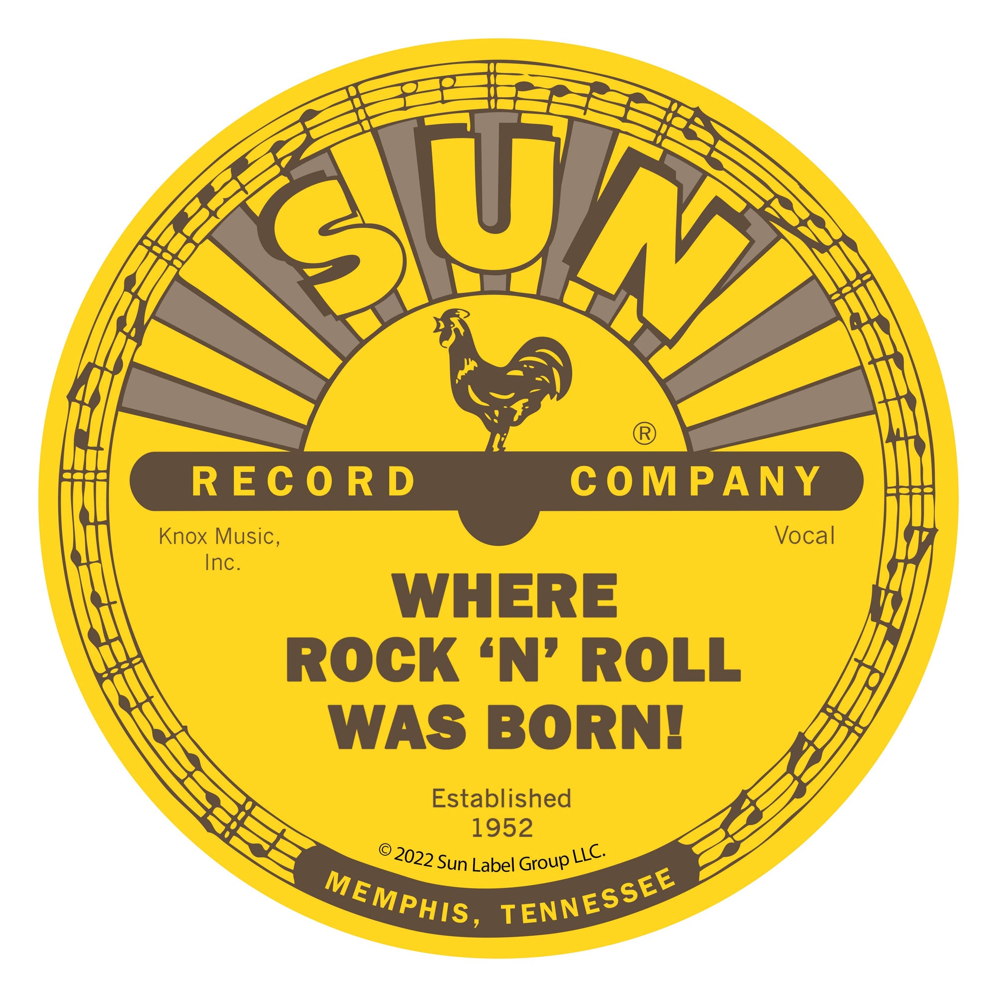 Sun Record Sign "Where Rock & Roll was born"