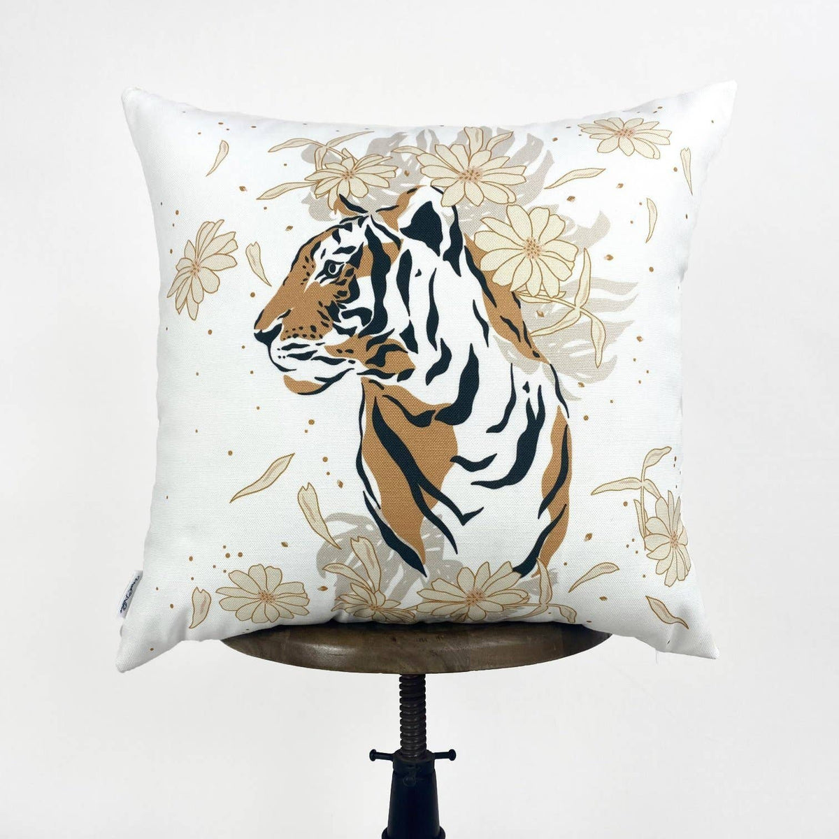 Tiger Face Pillow