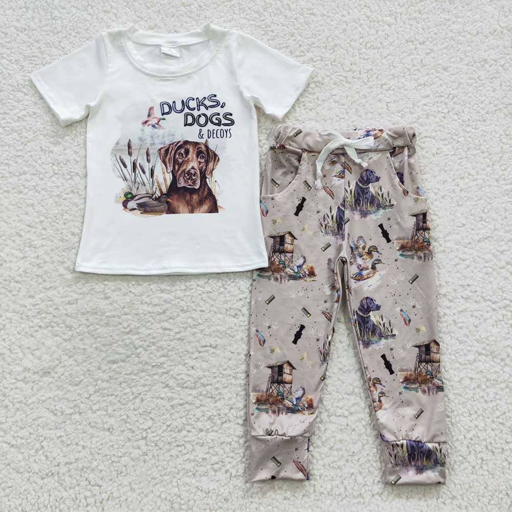 Baby Boys Hunting Shirt Pants Clothes Sets: 3-6M
